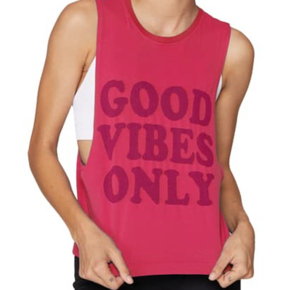 Good Vibes Only - Spiritual Gangster - NWT - Top - Picture 2 of 4